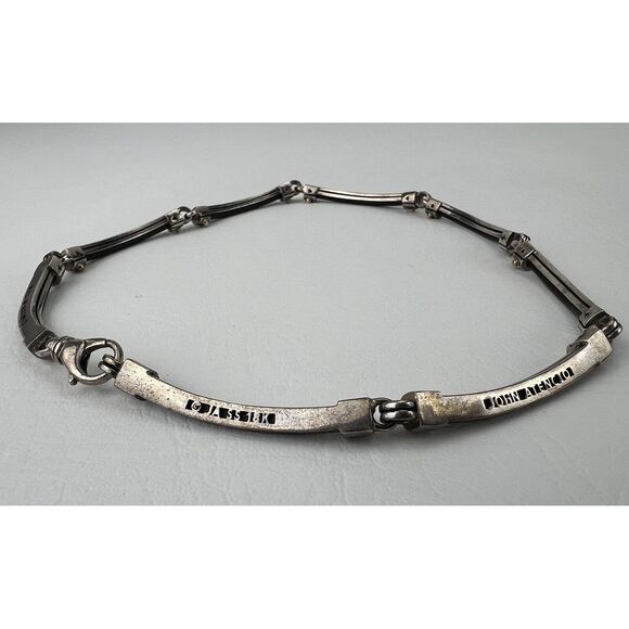 Vintage John Atencio Sterling Silver 18k JA SS Necklace - Picture 14 of 16
